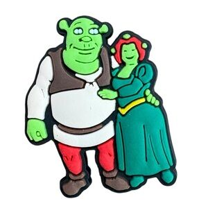 Shrek & Fiona Croc Charm
